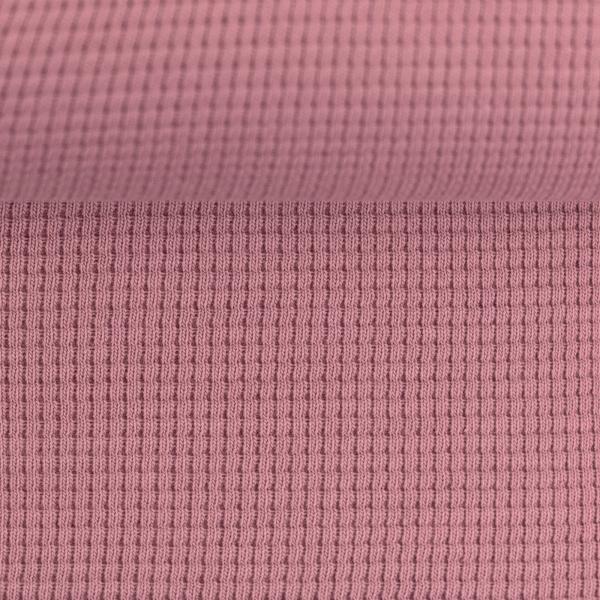 1,50 m Swafing Clarissa Waffeljersey Uni Altrosa 436